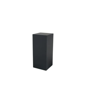 small black plinth