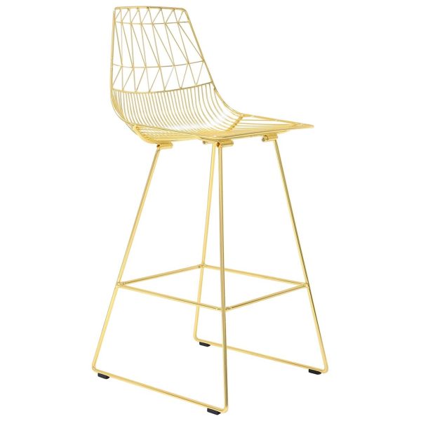 gold wire stool