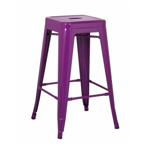 purple tolix stool 