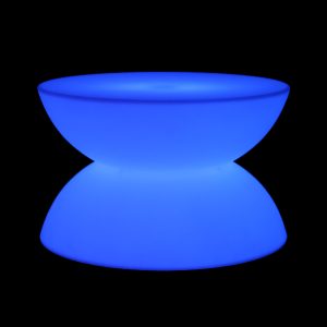 glow rounded coffee tables