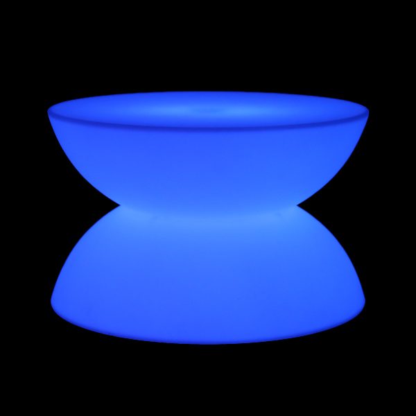 glow rounded coffee tables