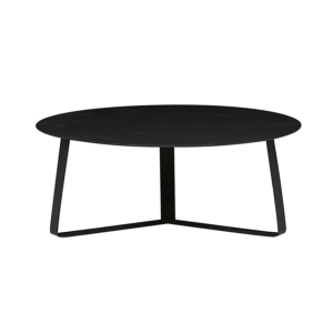 3 legged black coffee table