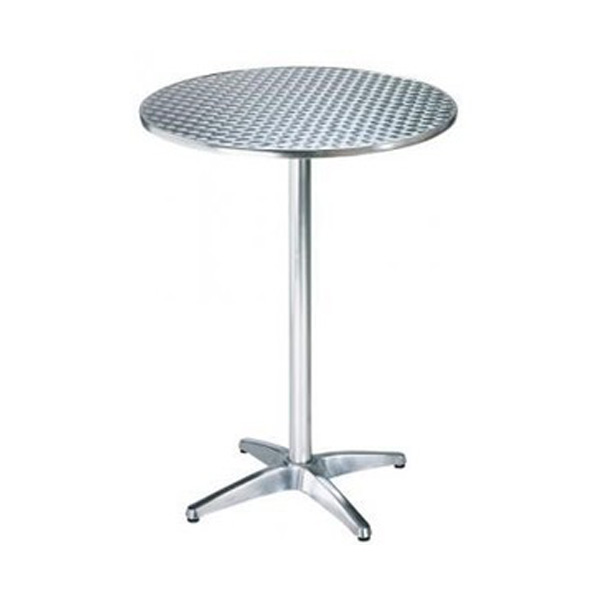 stainless steel cocktail bar table
