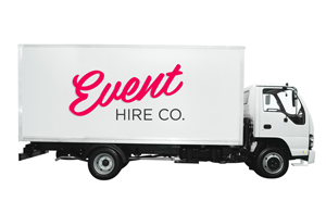 event hire co truck logo