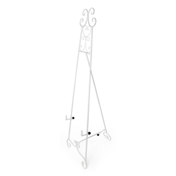 white french easel