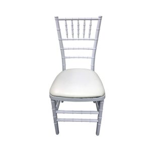White Tiffany Chair Hire