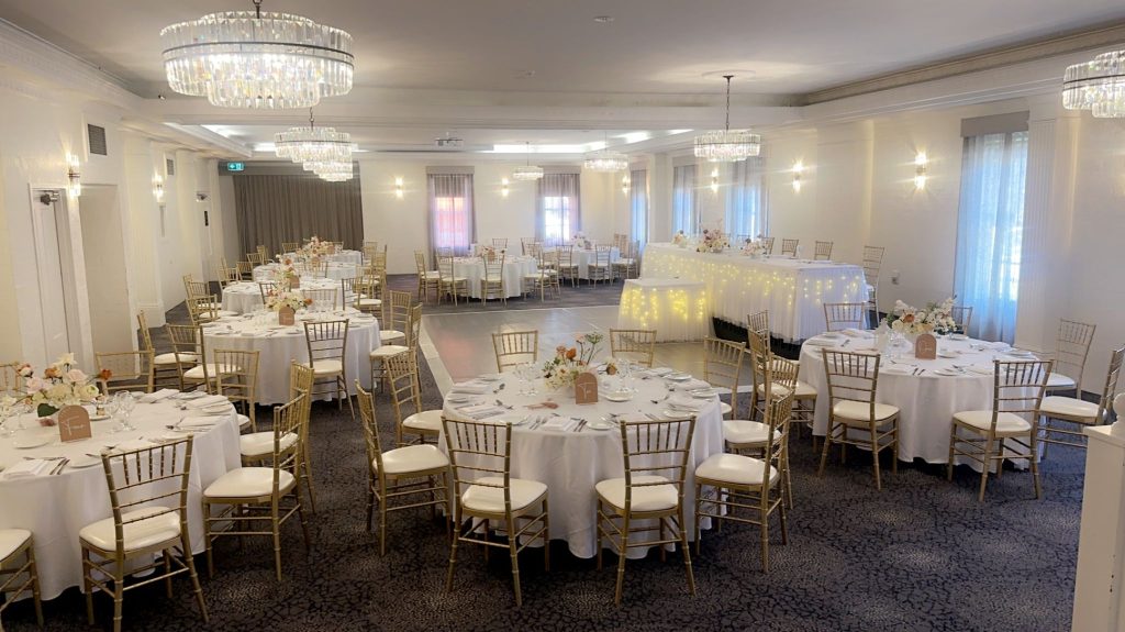 Gold Tiffany Chairs for Weddings